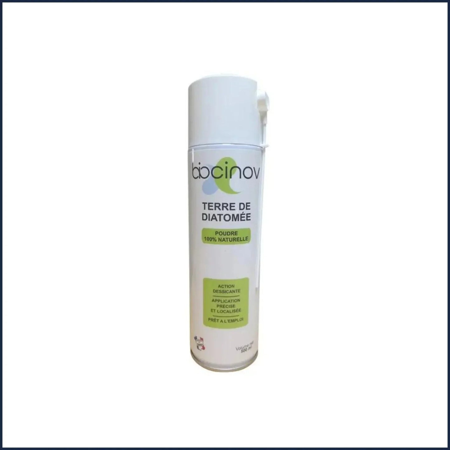 Terre de Diatomée Spray Aérosol – Solution Naturelle contre Punaises de Lit, Cafards, Puces et Plus - Insecticide 100 % écologique et naturel. - Monsieur Madame Anti Nuisibles