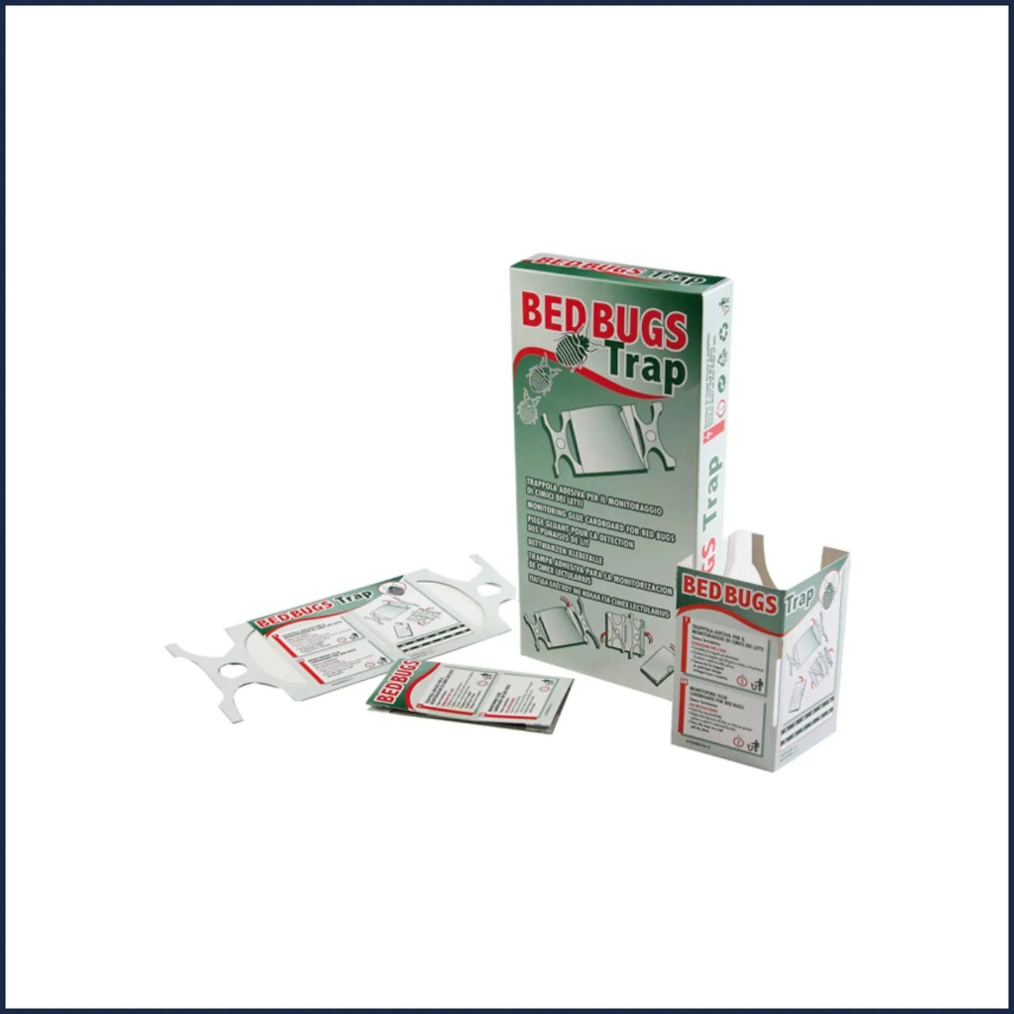 Détecteur et piège collant punaises de lit - Attractif pour punaise de lit - Idéal en prévention près de la literie ou dans la chambre - Piège attractif punaise de lit.